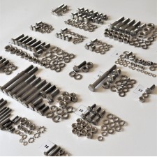 SPOJOVACÍ MATERIÁL MOTOCYKLU (BEZ MOTORU) - JAWA 350/360,361 - NEREZ NELEŠTĚNÝ